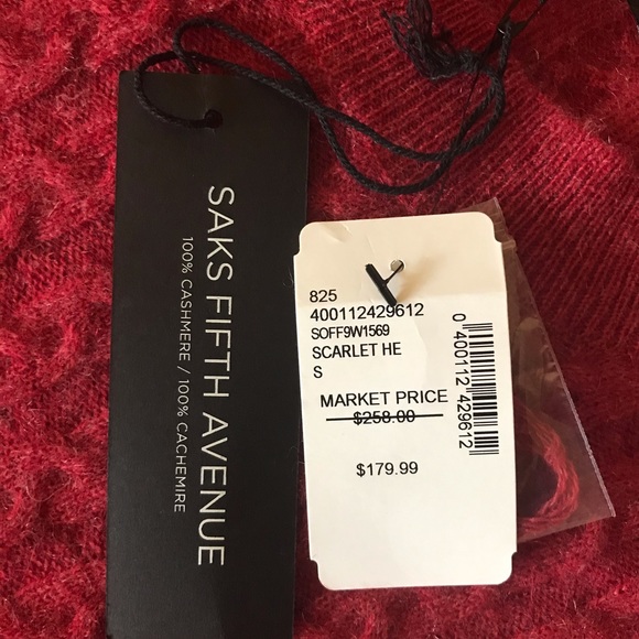 Saks Fifth Avenue Cashmere Sweater - Picture 3 of 6